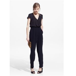 black jumpsuit